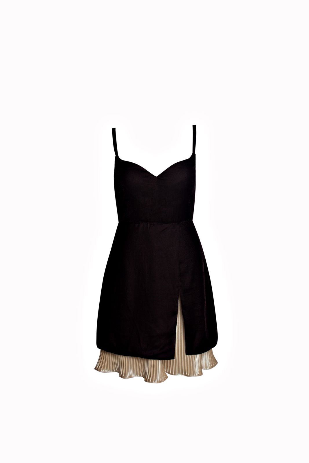 "Velours Crème" Velvet Dress